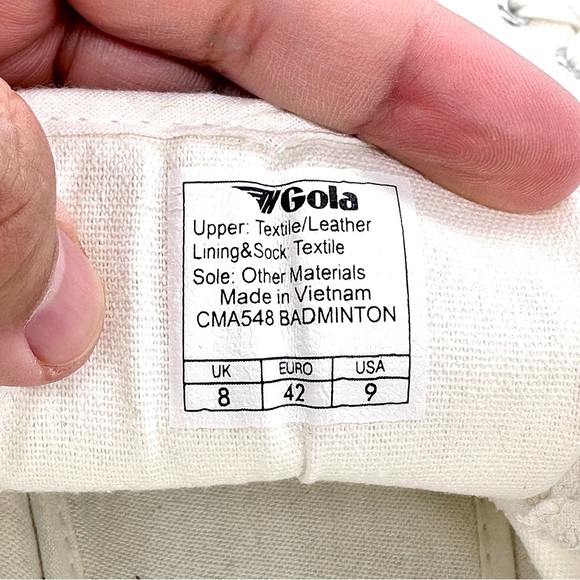 Gola Classics Men’s Badminton Sneakers 9 EUC - Picture 6 of 10